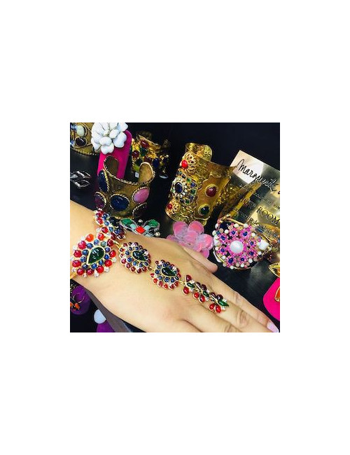 Bague bracelet byzantin MARGUERITE DE VALOIS