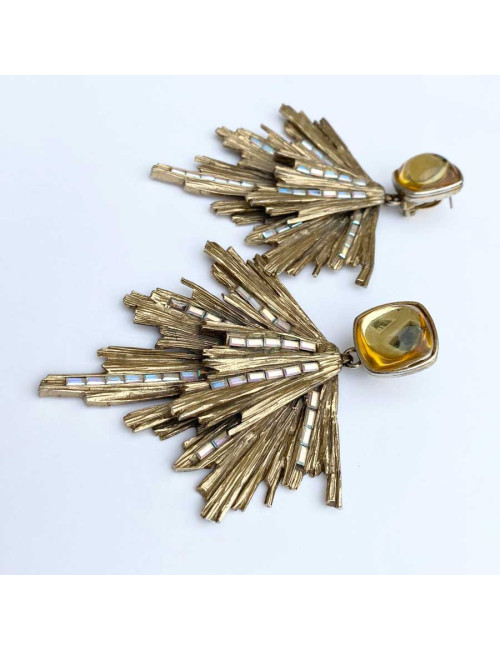 Boucles d'oreille Clous YSL SAINT LAURENT