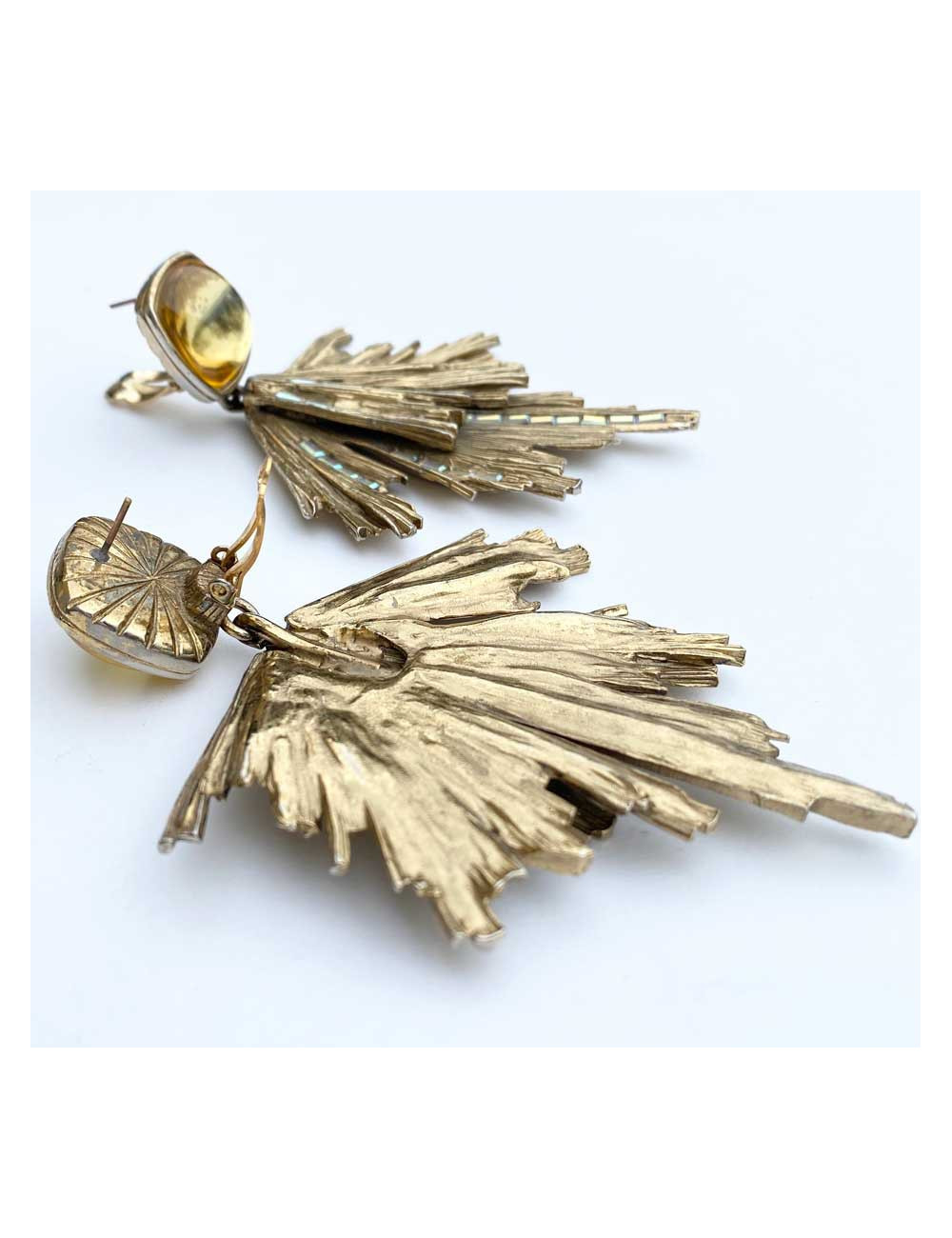 Boucles d'oreille Clous YSL SAINT LAURENT