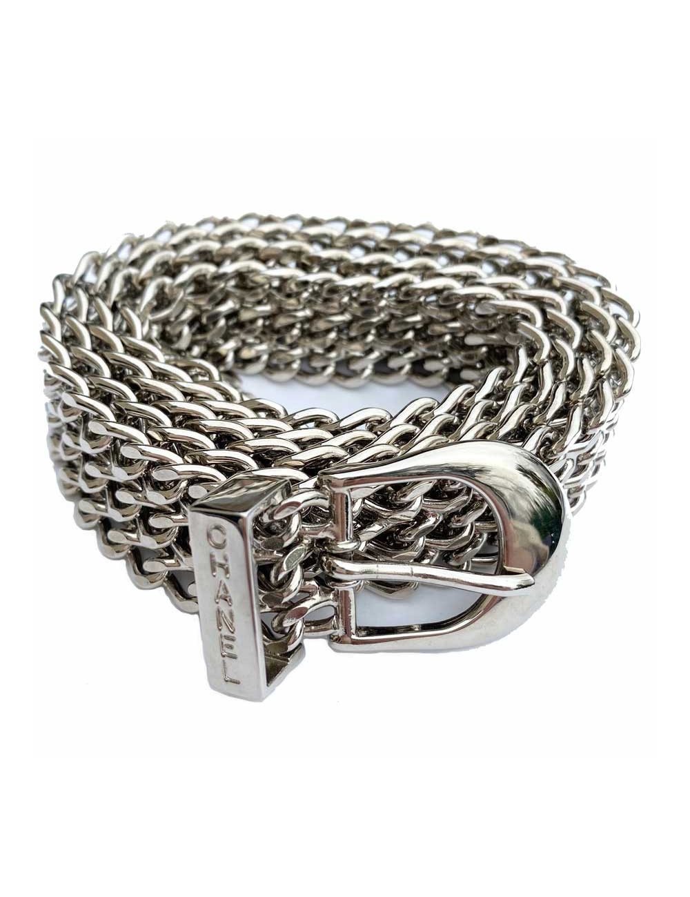 Ceinture CHANEL Triple chaine argent Vintage