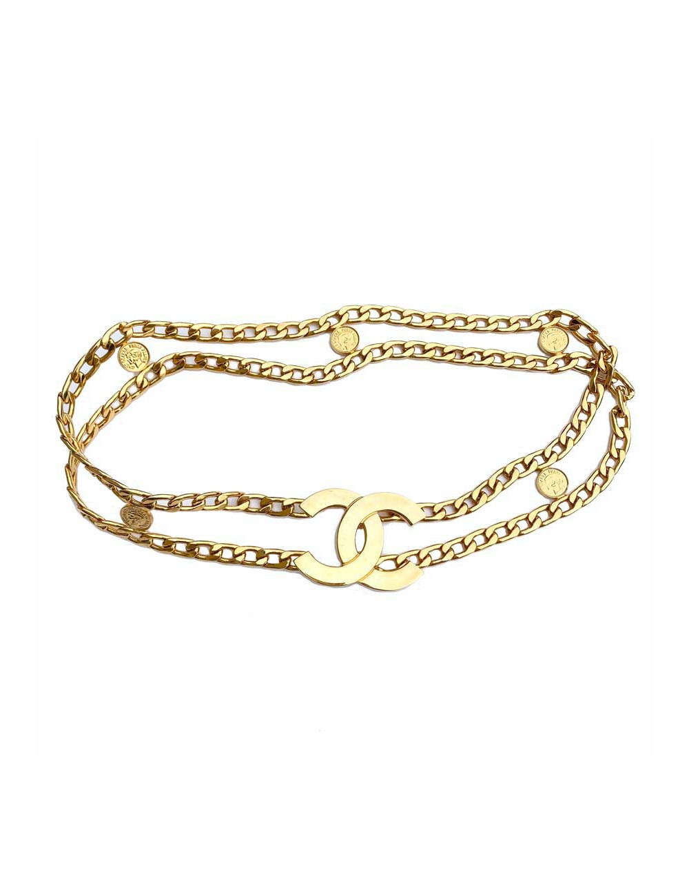 Ceinture médailles CHANEL Vintage