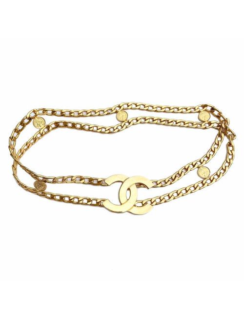 Ceinture médailles CHANEL Vintage