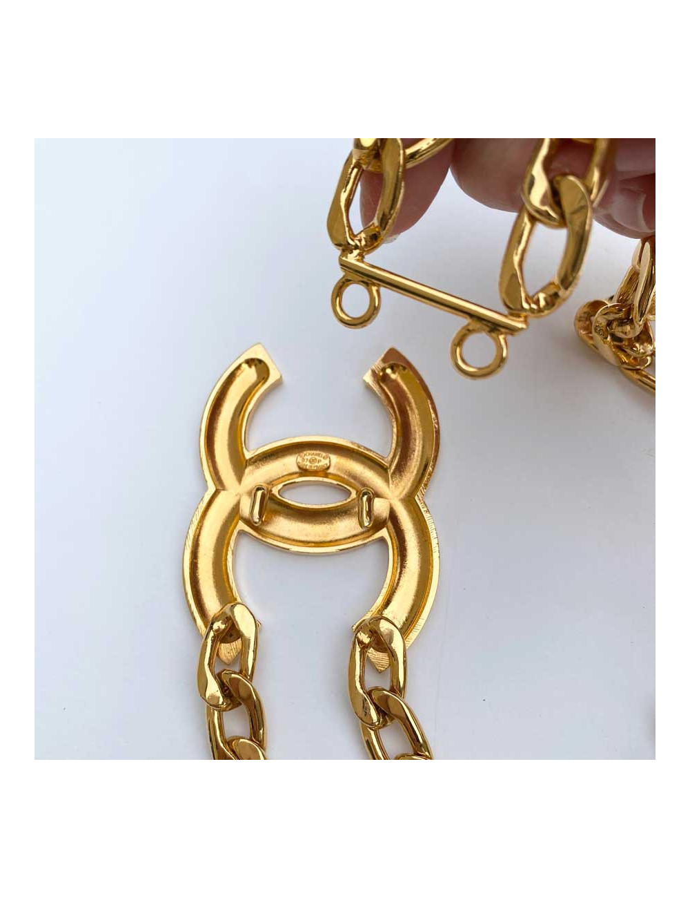 Ceinture médailles CHANEL Vintage