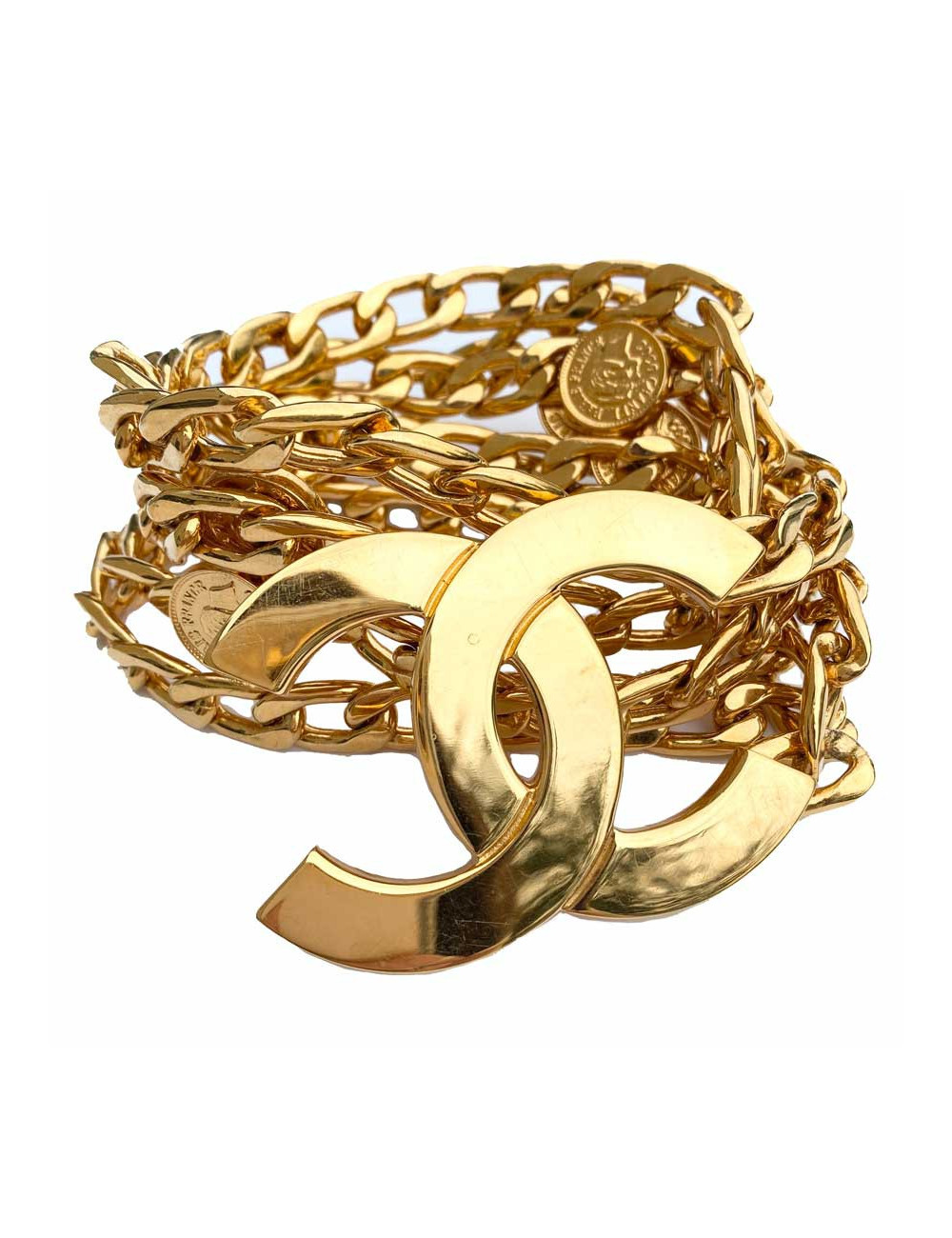 Ceinture médailles CHANEL Vintage