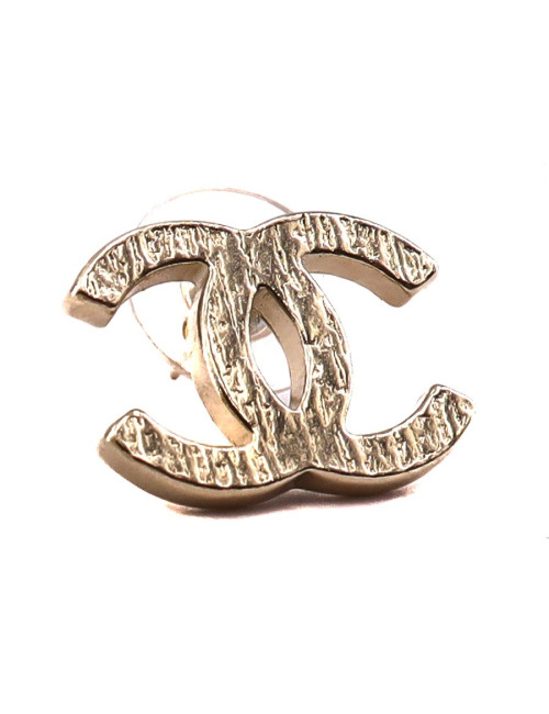 Boucles d'oreille clous CHANEL CC