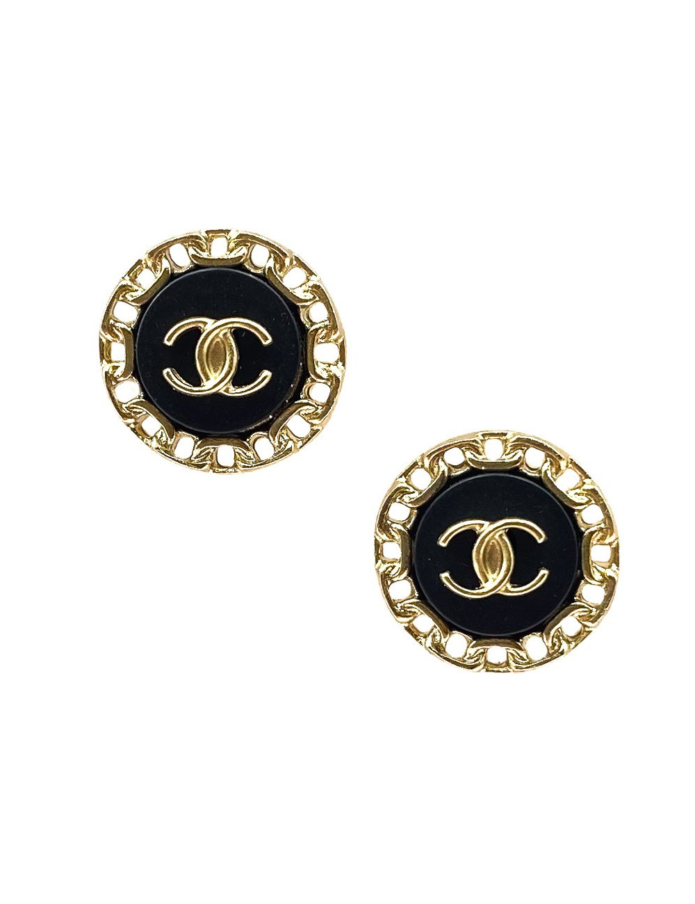 Boucles d'oreille clous CHANEL 