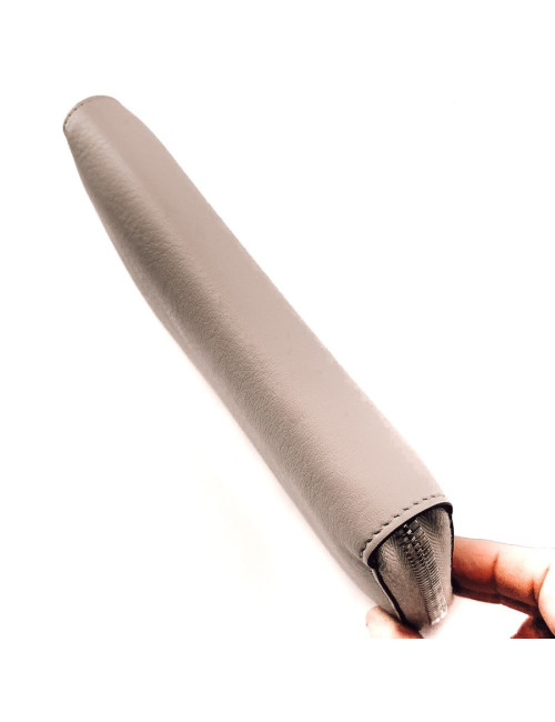 FENDI taupe snake wallet