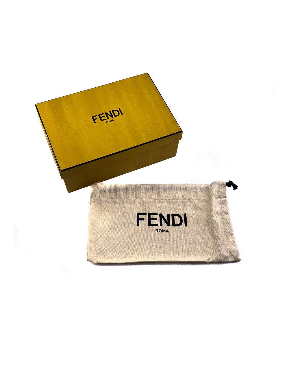 FENDI taupe snake wallet