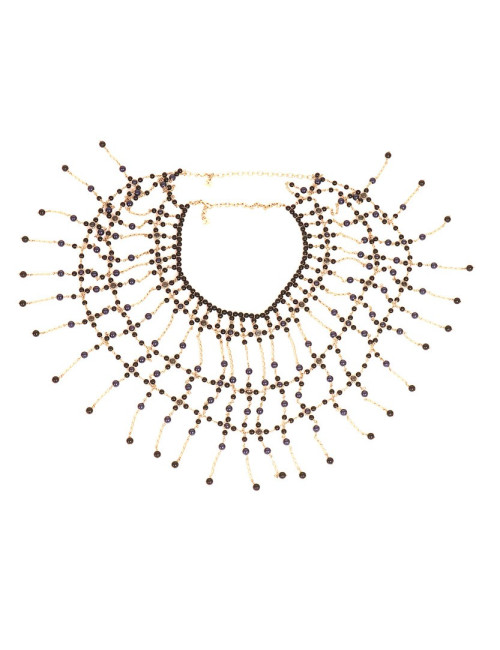 CHANEL COUTURE breastplate with beads