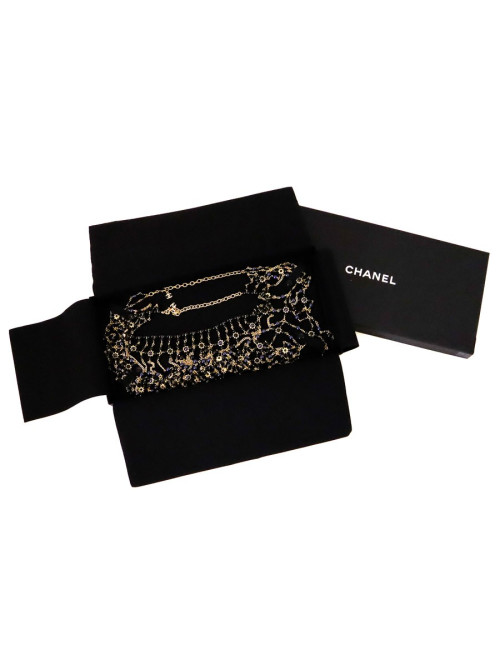 CHANEL COUTURE breastplate with beads