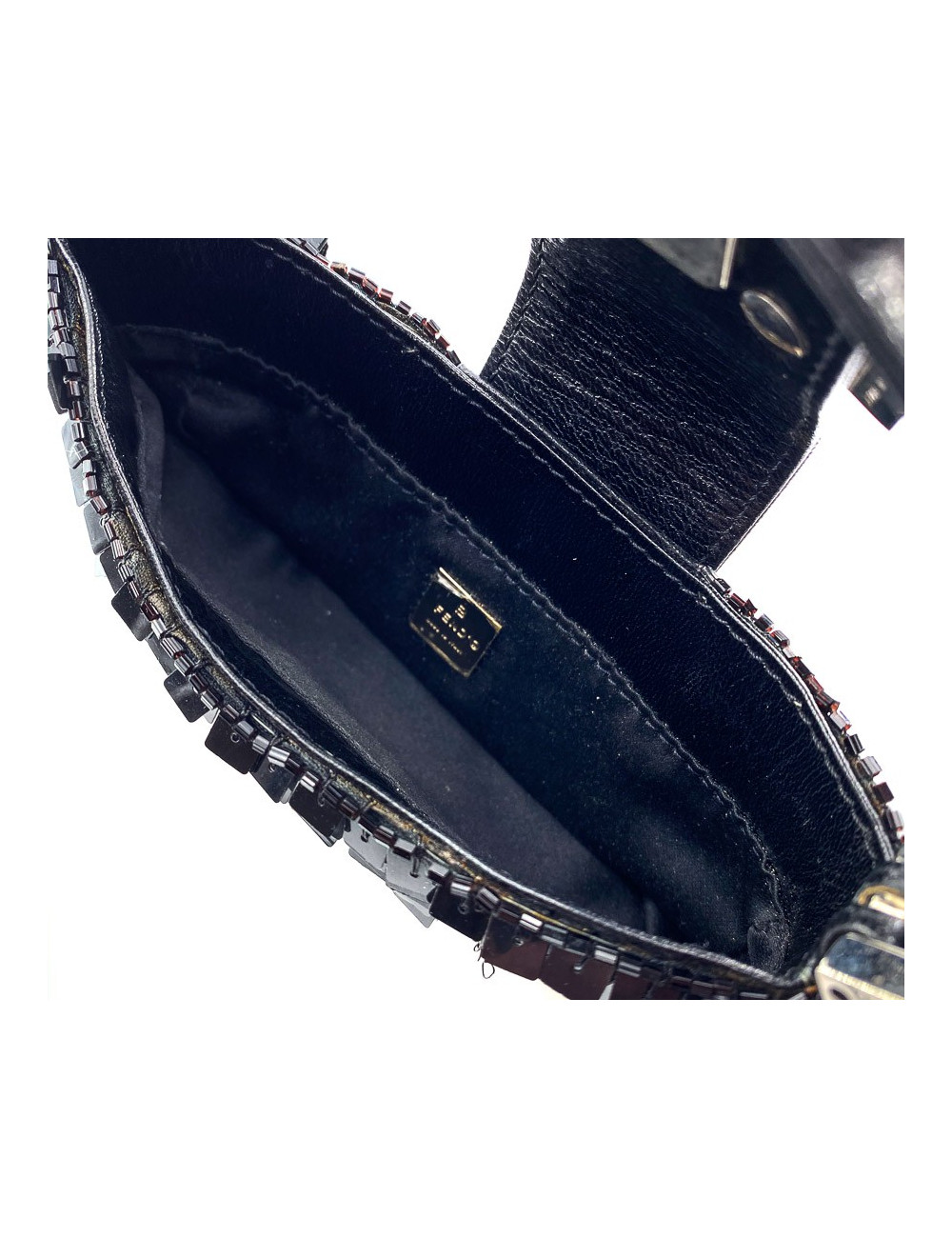 Sac à rabat CHANEL 19 cuir d'agneau noir