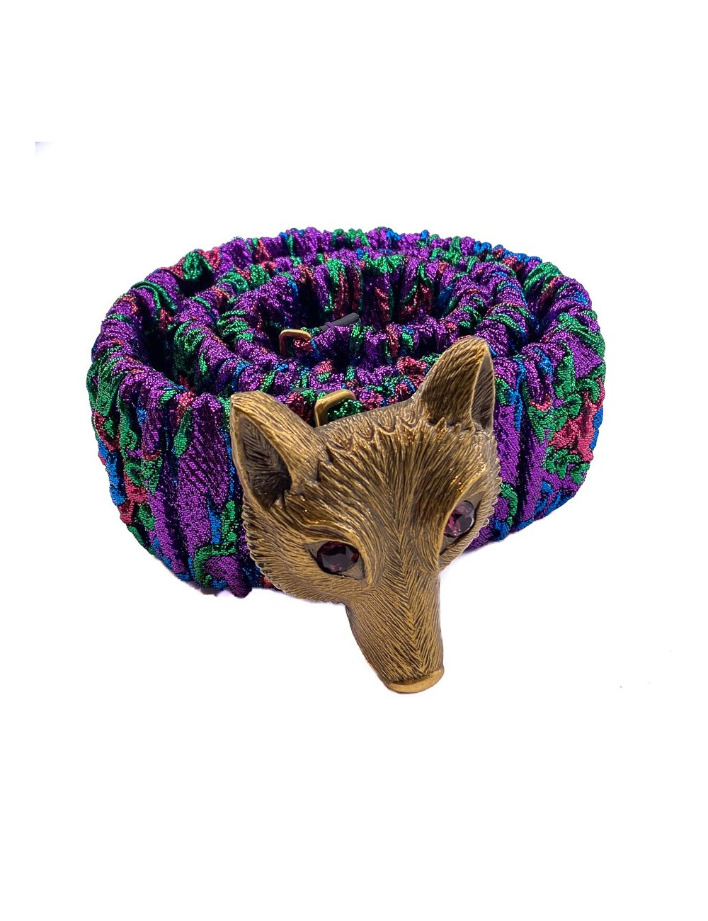 ceinture Vintage CHANEL chaine entrelacée de cuir