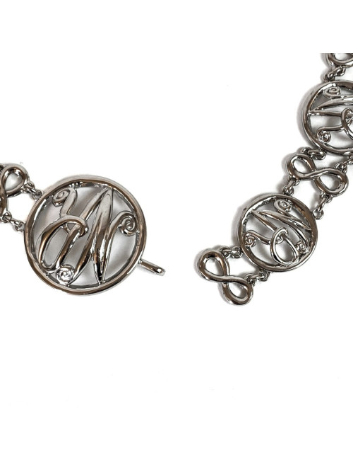 Ceinture NINA RICCI en métal argent