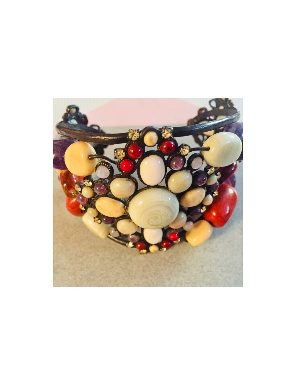 Manchette Byzance MARGUERITE DE VALOIS Couture