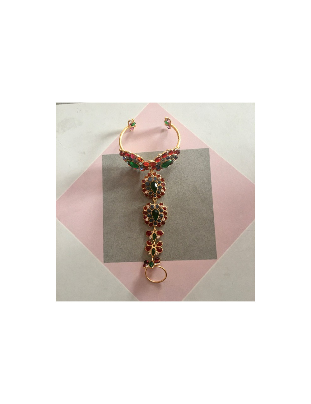 Bague bracelet byzantin MARGUERITE DE VALOIS