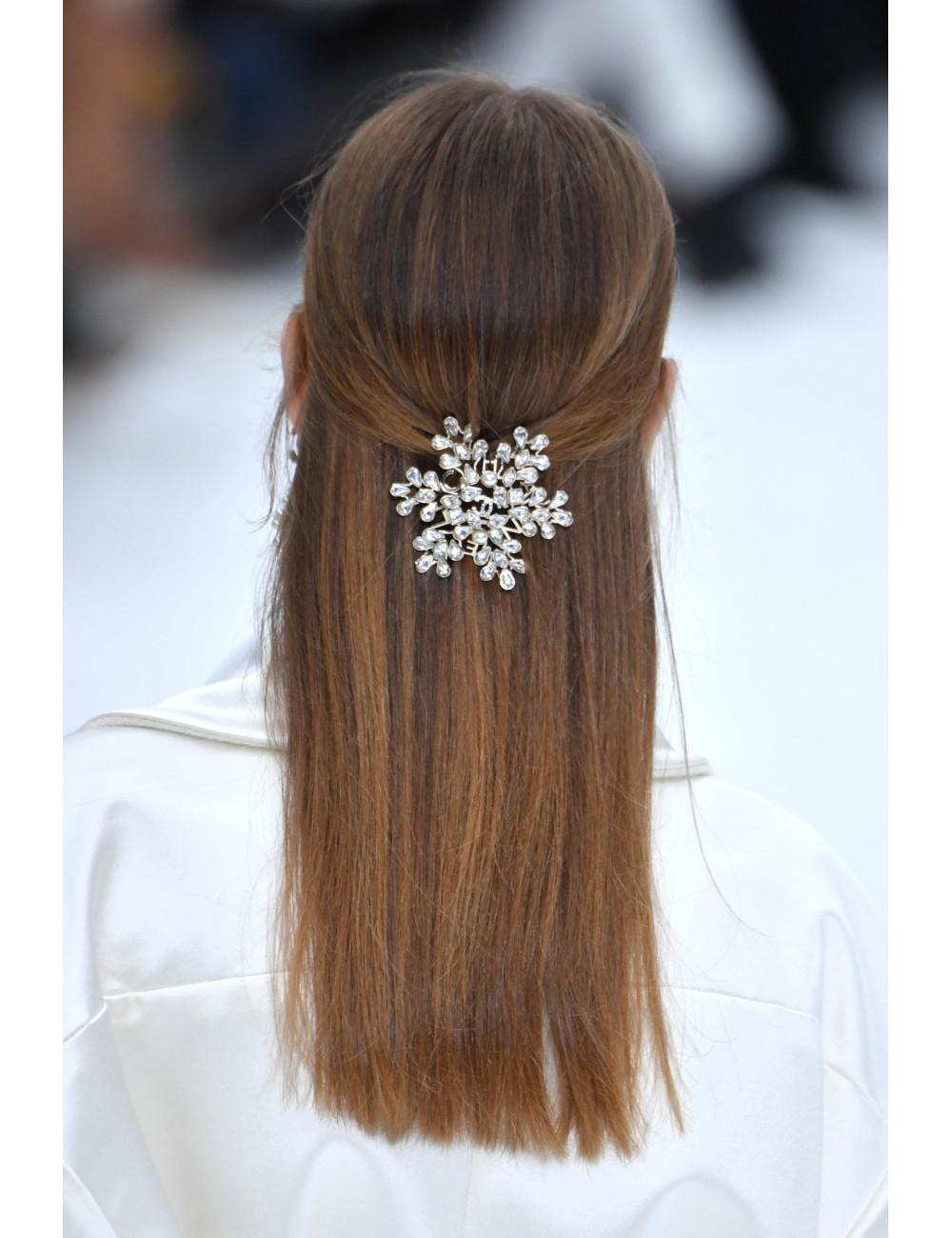 Broche CHANEL flocon de neige