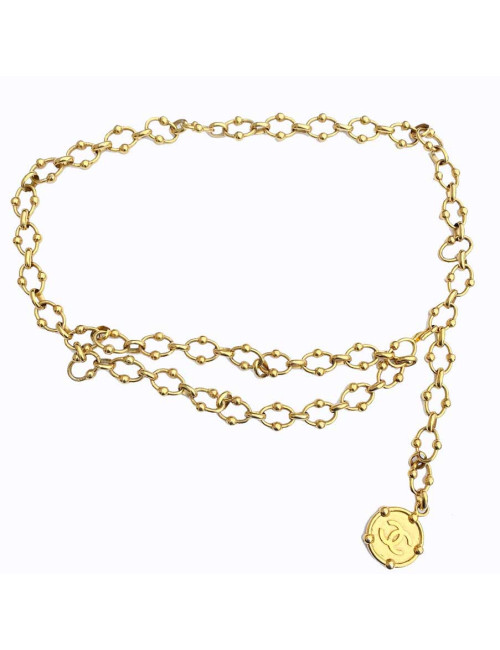 Ceinture dorée vintage CHANEL