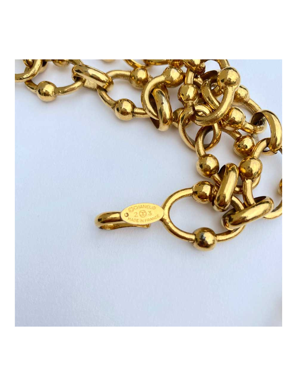 Ceinture dorée vintage CHANEL