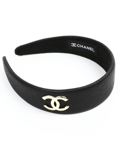 Serre tête CHANEL noir