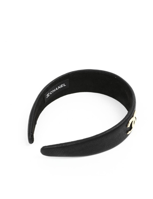 Serre tête CHANEL noir