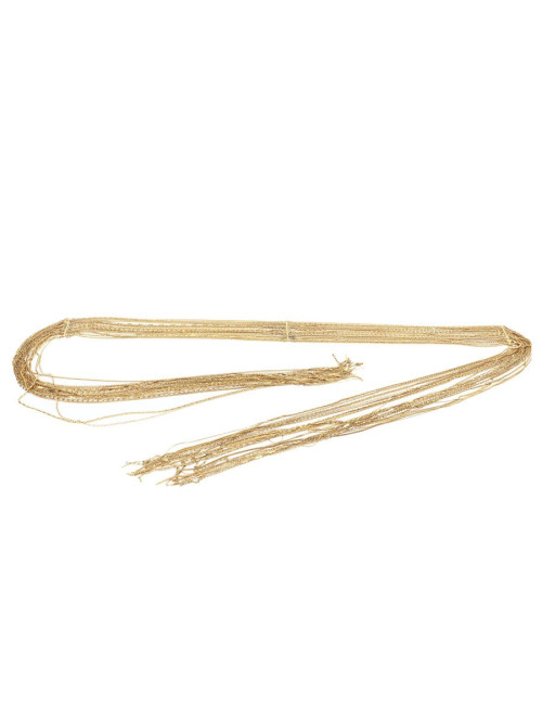 CHANEL gilded multichain belt-necklace