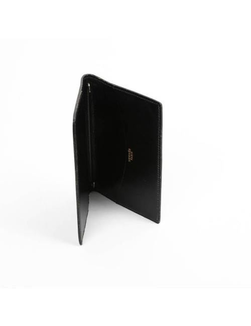 HERMES black Box leather agenda cover