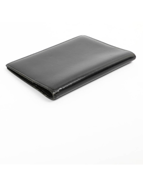 HERMES black Box leather agenda cover