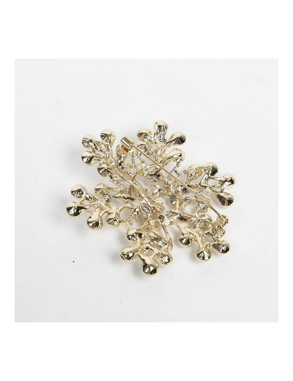 Broche CHANEL flocon de neige