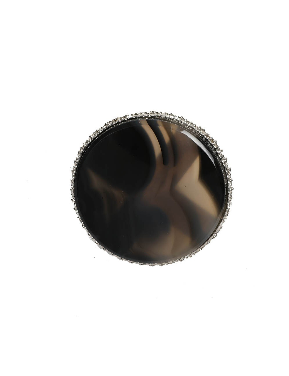 Bague ronde CHANEL pierre