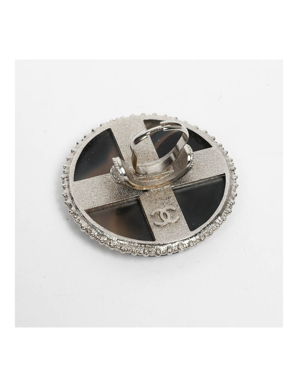 Bague ronde CHANEL pierre