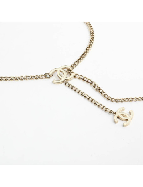 Ceinture CHANEL chaîne et émail