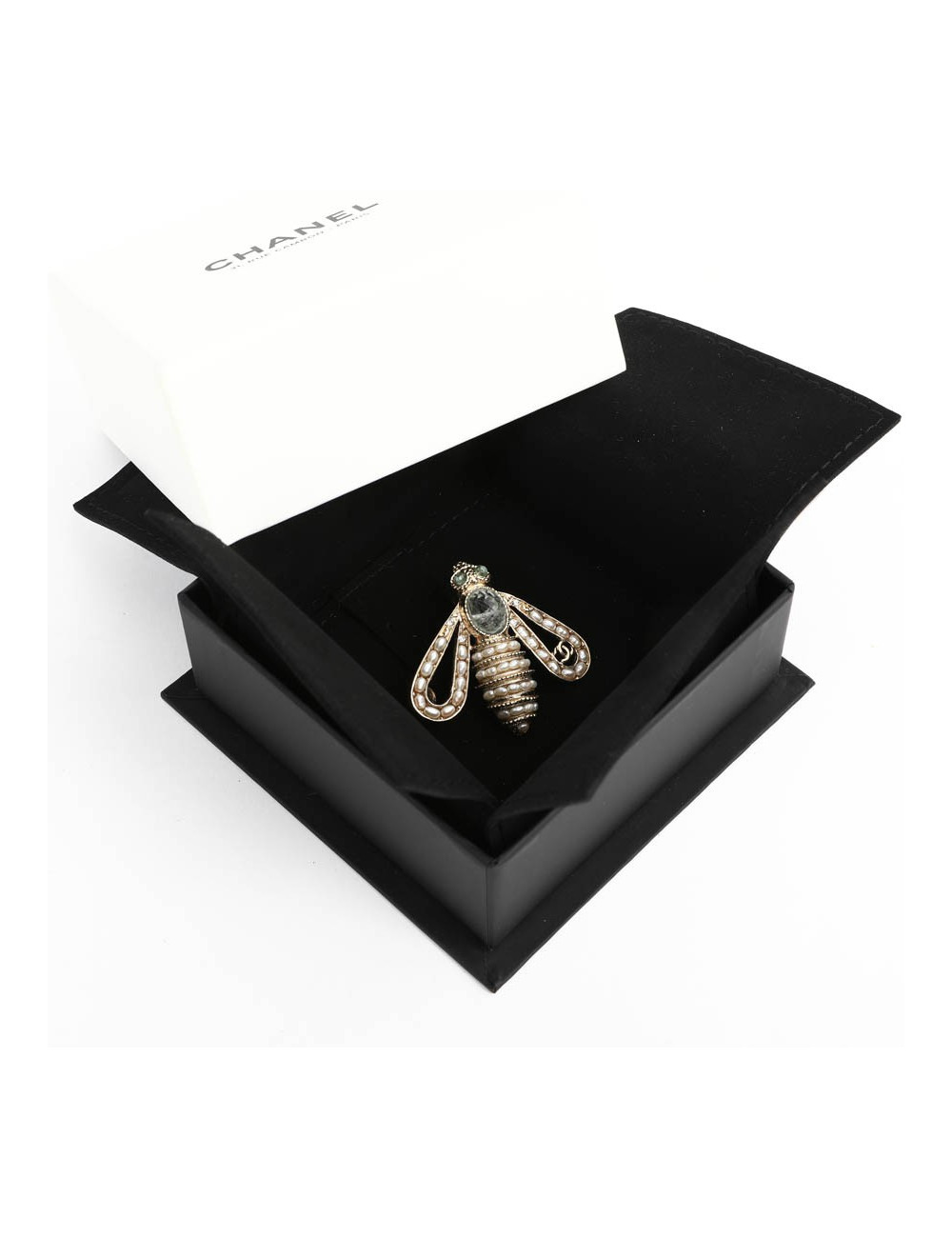 Broche CHANEL abeille dorée