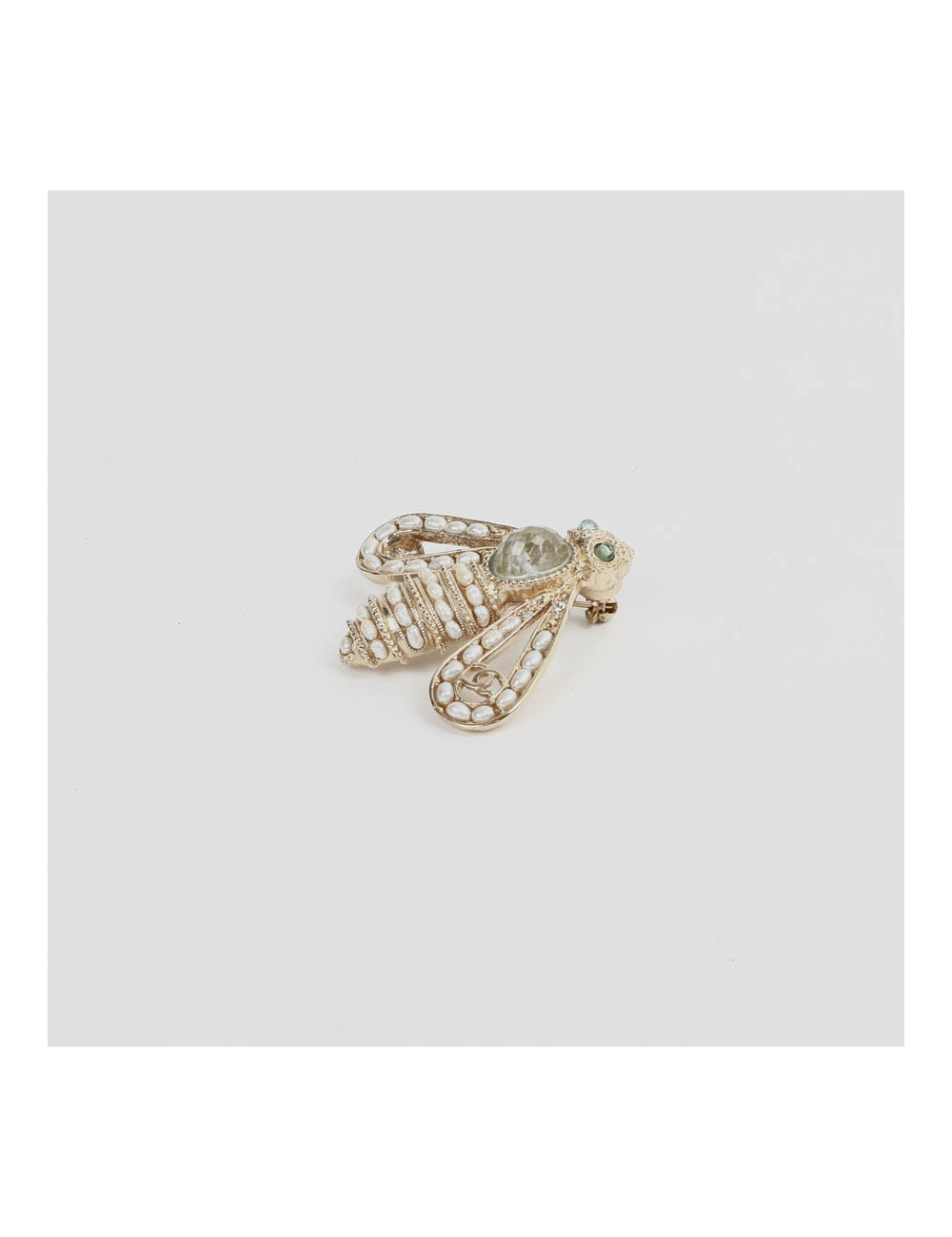 Broche CHANEL abeille dorée