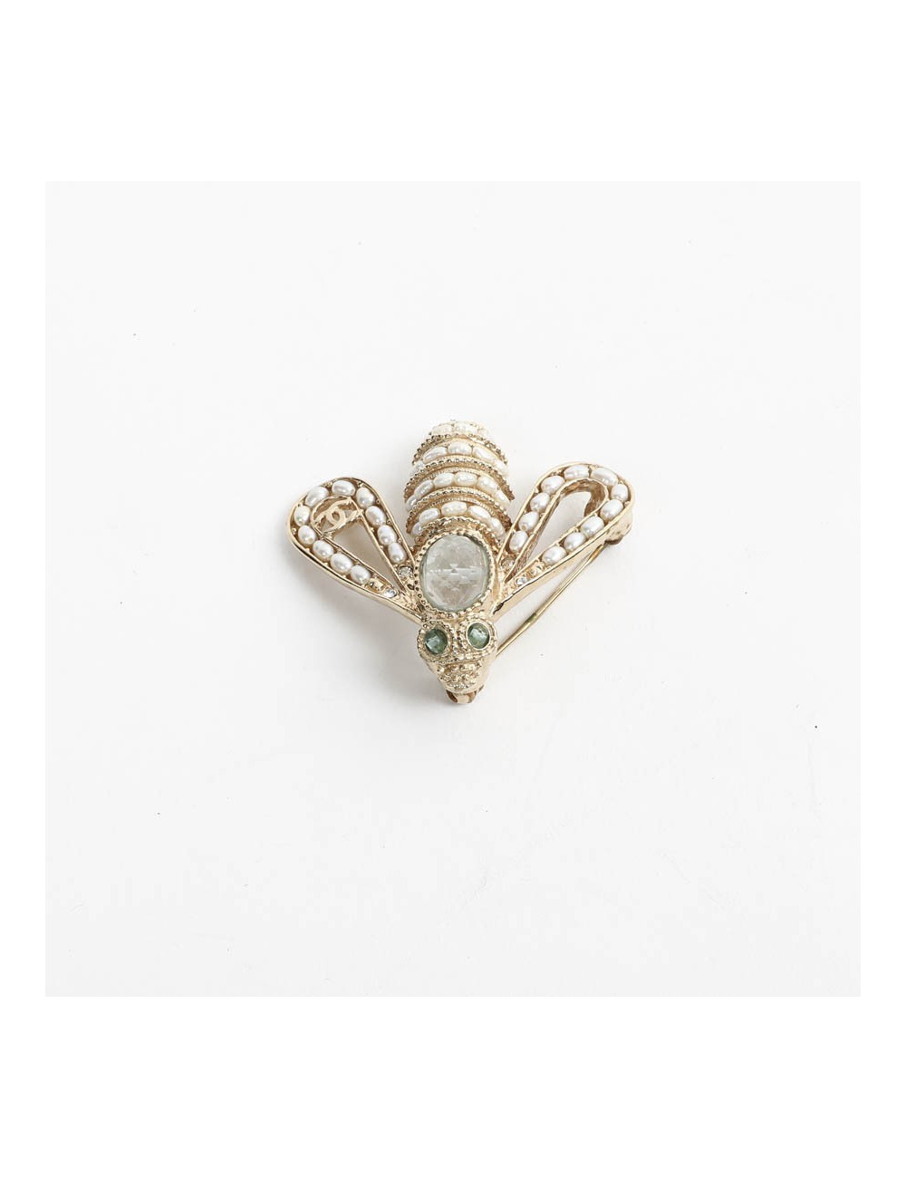 Broche CHANEL abeille dorée