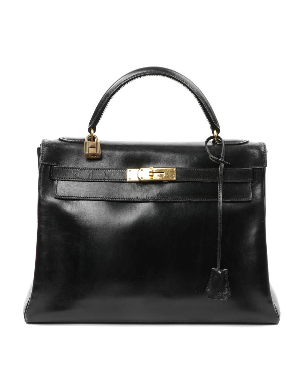Kelly 32 HERMES box noir