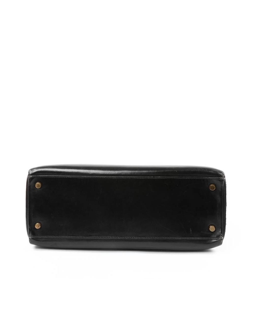 Kelly 32 HERMES box noir Vintage