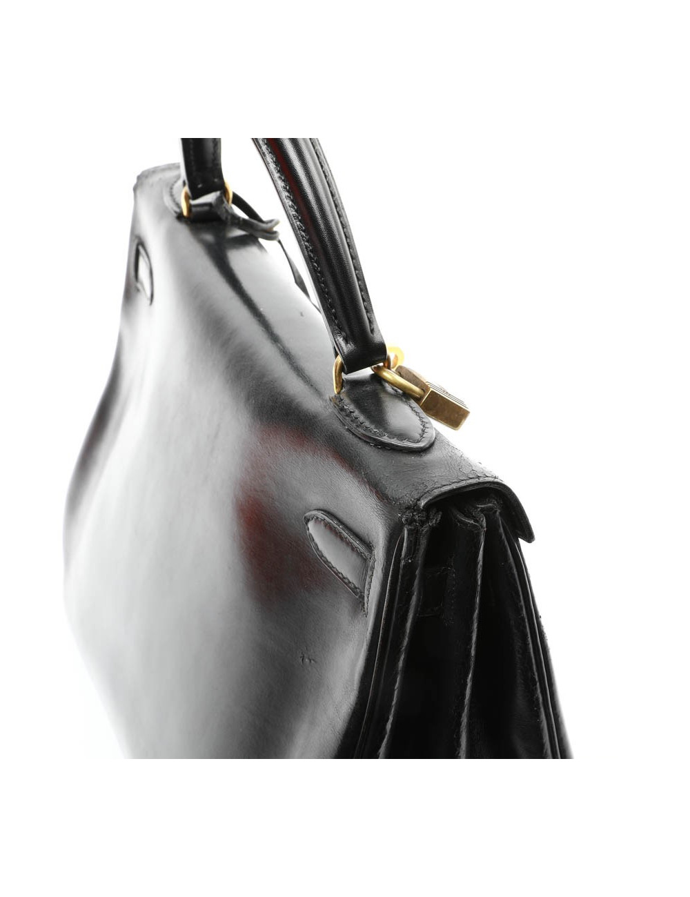 Kelly 32 HERMES box noir