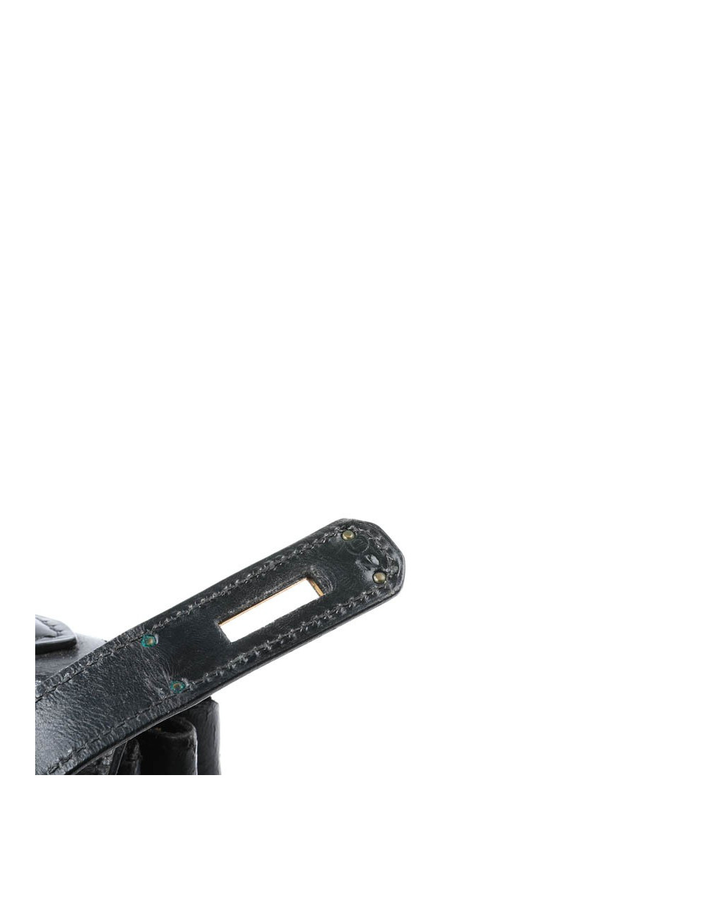 Kelly 32 HERMES box noir Vintage