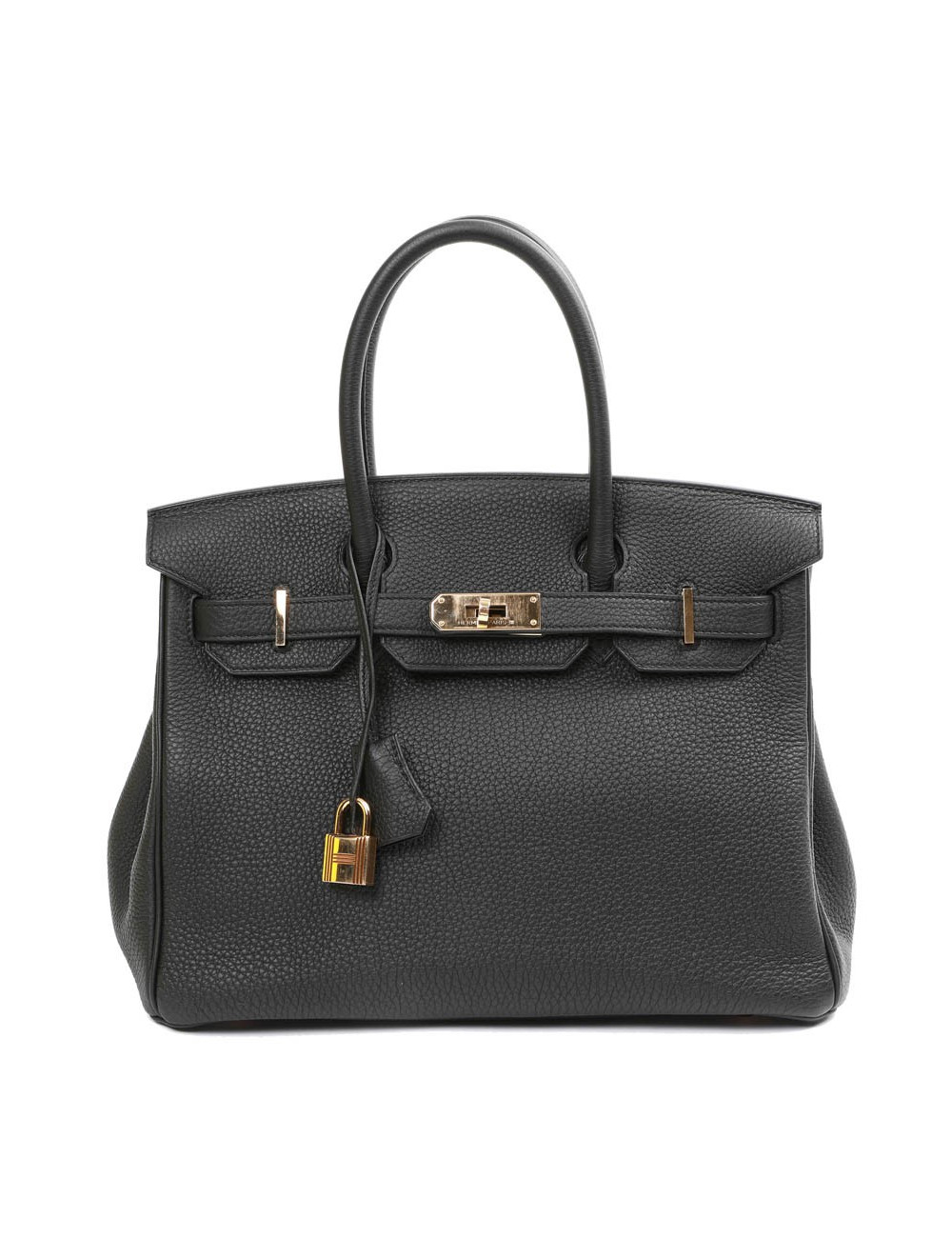 Birkin 30 HERMES cuir Togo noir