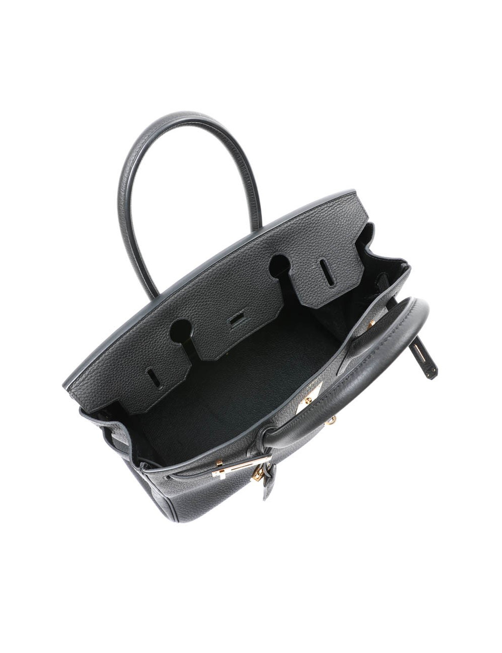 Birkin 30 HERMES cuir Togo noir