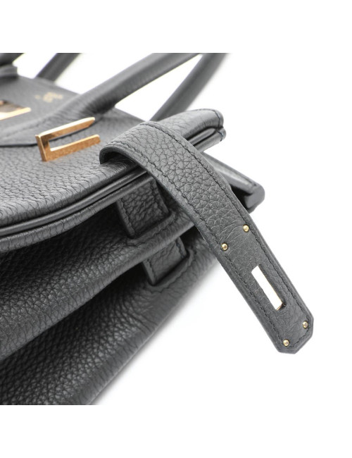 Birkin 30 HERMES cuir Togo noir