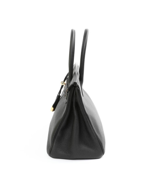 Birkin 30 HERMES cuir Togo noir