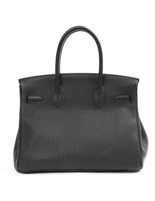 Birkin 30 HERMES cuir Togo noir