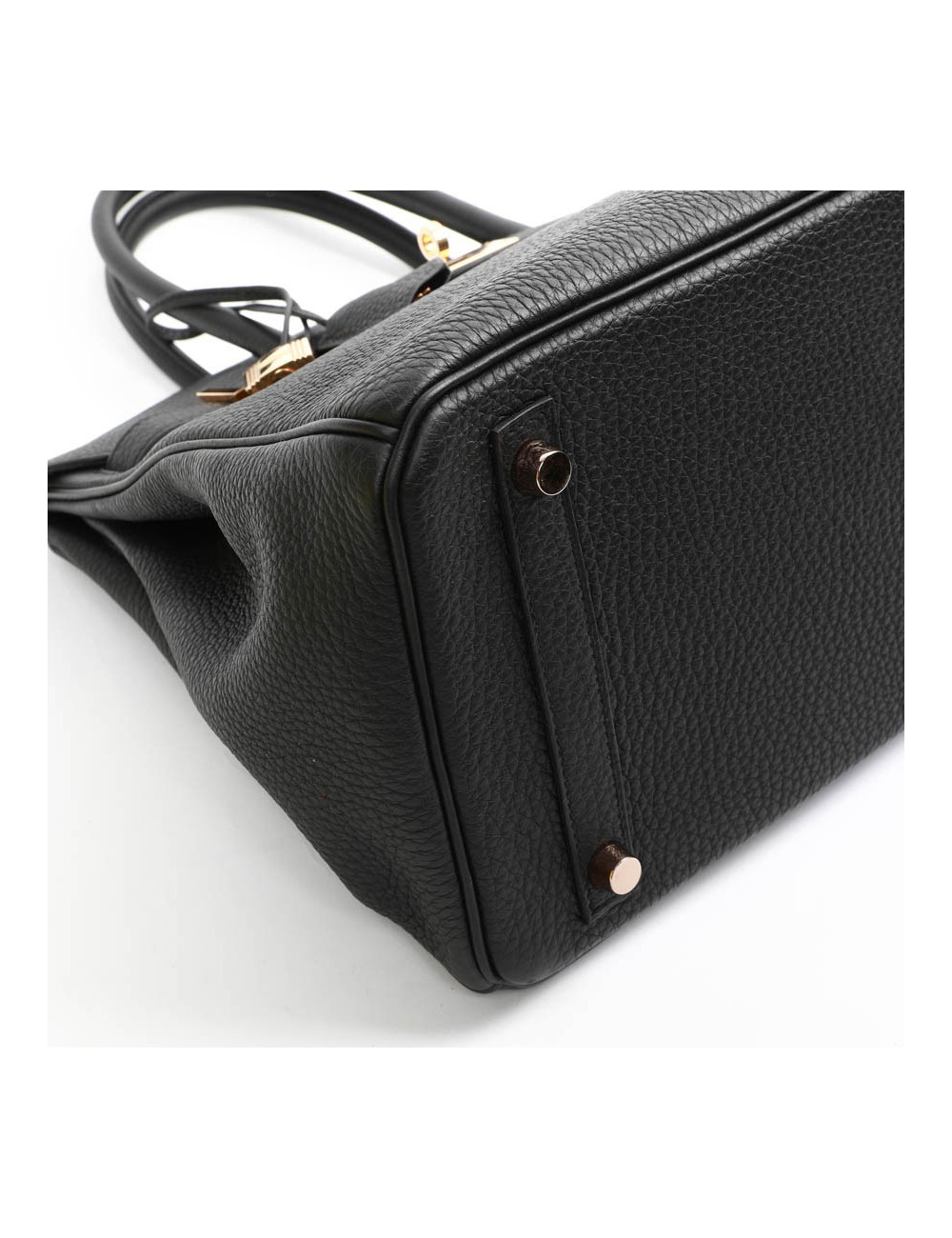 Birkin 30 HERMES cuir Togo noir