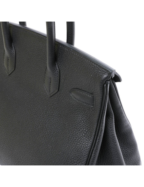 Birkin 30 HERMES cuir Togo noir