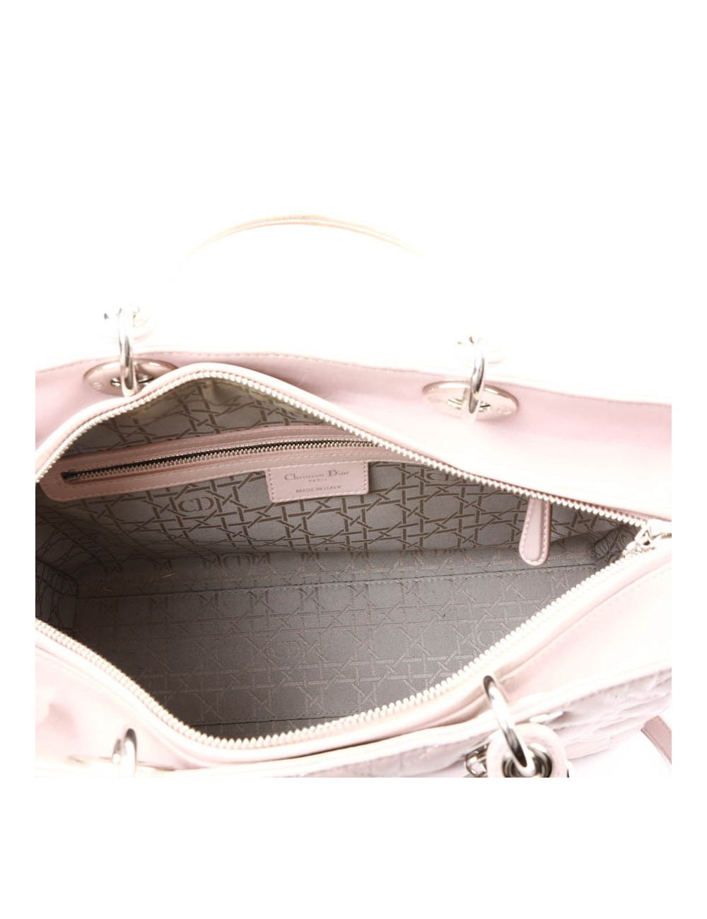 Lady Dior GM DIOR cuir parme