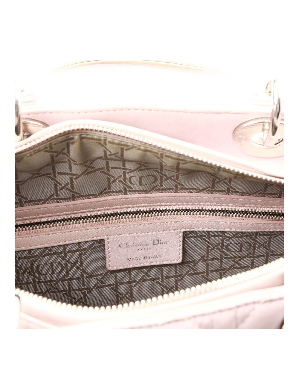 Lady Dior GM DIOR cuir parme