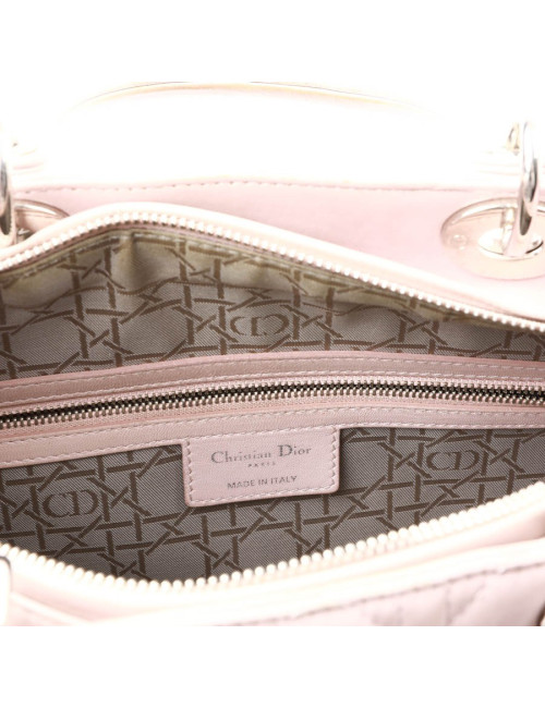 Lady Dior GM DIOR cuir parme
