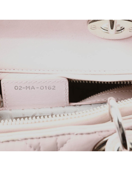 Lady Dior GM DIOR cuir parme