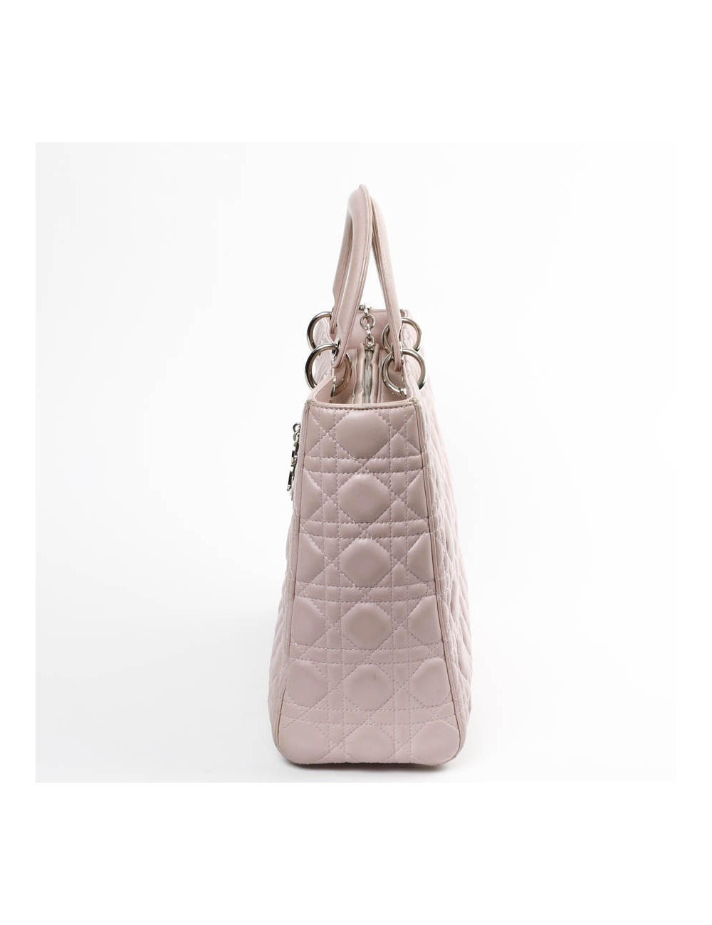 Lady Dior GM DIOR cuir parme